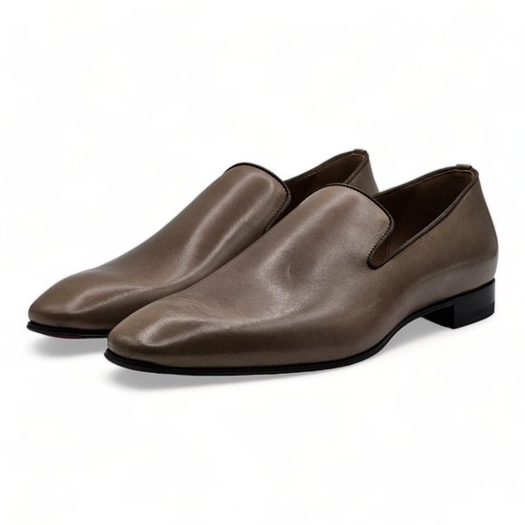 Christian Louboutin Other - Christian Louboutin Velvet Dandelion Loafers Brown